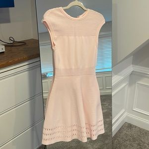 Ted Baker Size 2 cocktail dress. Light pink, excellent condition.